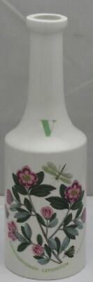 Portmeirion Botanic Garden Vinegar cruet, no stopper (Rhododendron)
