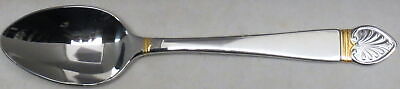 Set of 2 Lenox Courtyard Gold Place/Oval Soup Spoons