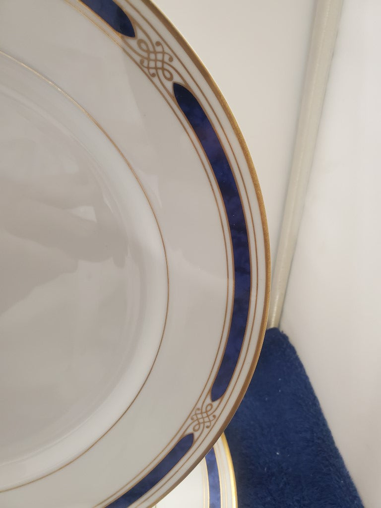 Set of 3 Gorham Regalia Court Lapis Bread & Butter Plates LK