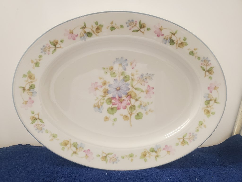 Noritake Melody Oval Serving Platter LK