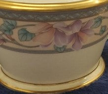 Noritake Embassy Suite Creamer & Sugar Bowl with Lid LK