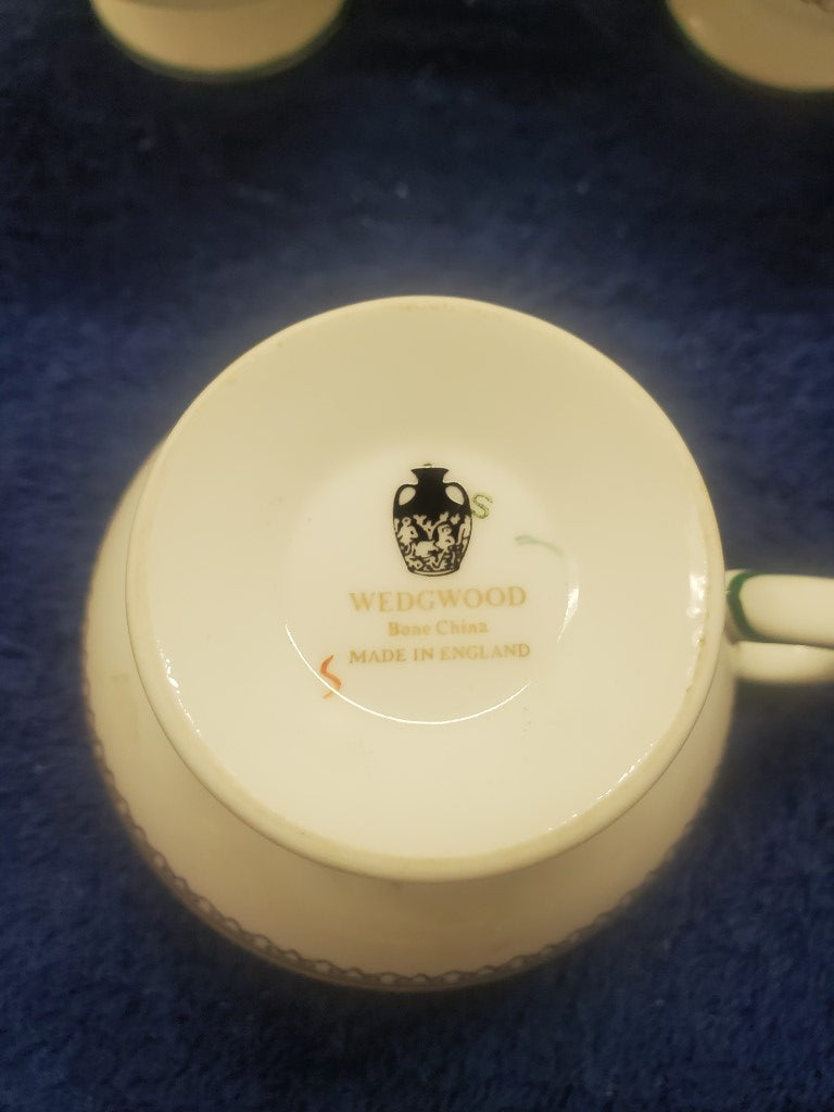 Set of 6 Wedgwood Columbia W595 Cups (Leigh) LK