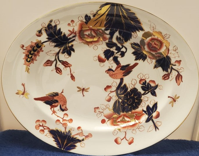 Coalport Hong Kong 13" Oval Serving Platter –