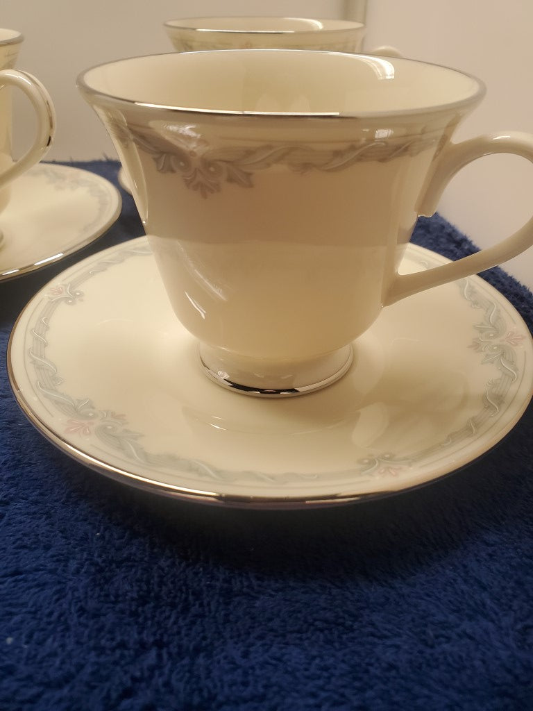 Set of 5 Lenox Kingston Cup & Saucer Sets DG110425