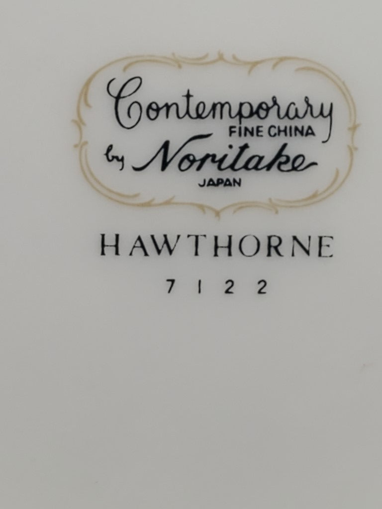 Set of 8 Noritake Hawthorne Coupe Soup Bowls LK