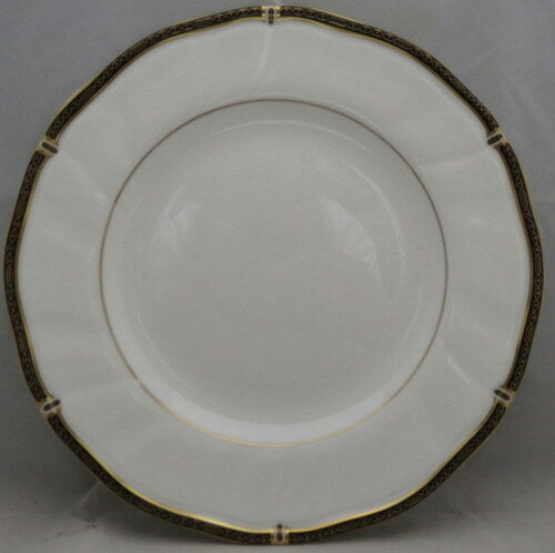 Set of 5 Wedgwood Windsor Black Bread & Butter Plates
