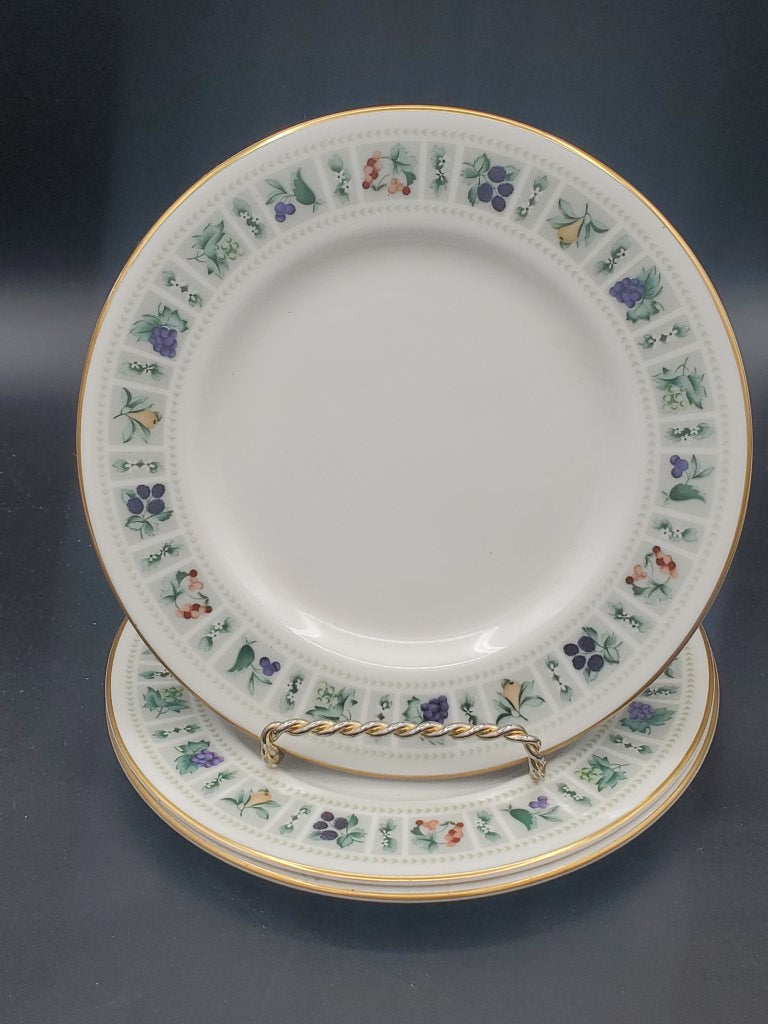 Set of 3 Royal Doulton Tapestry Bread & Butter Plates LK