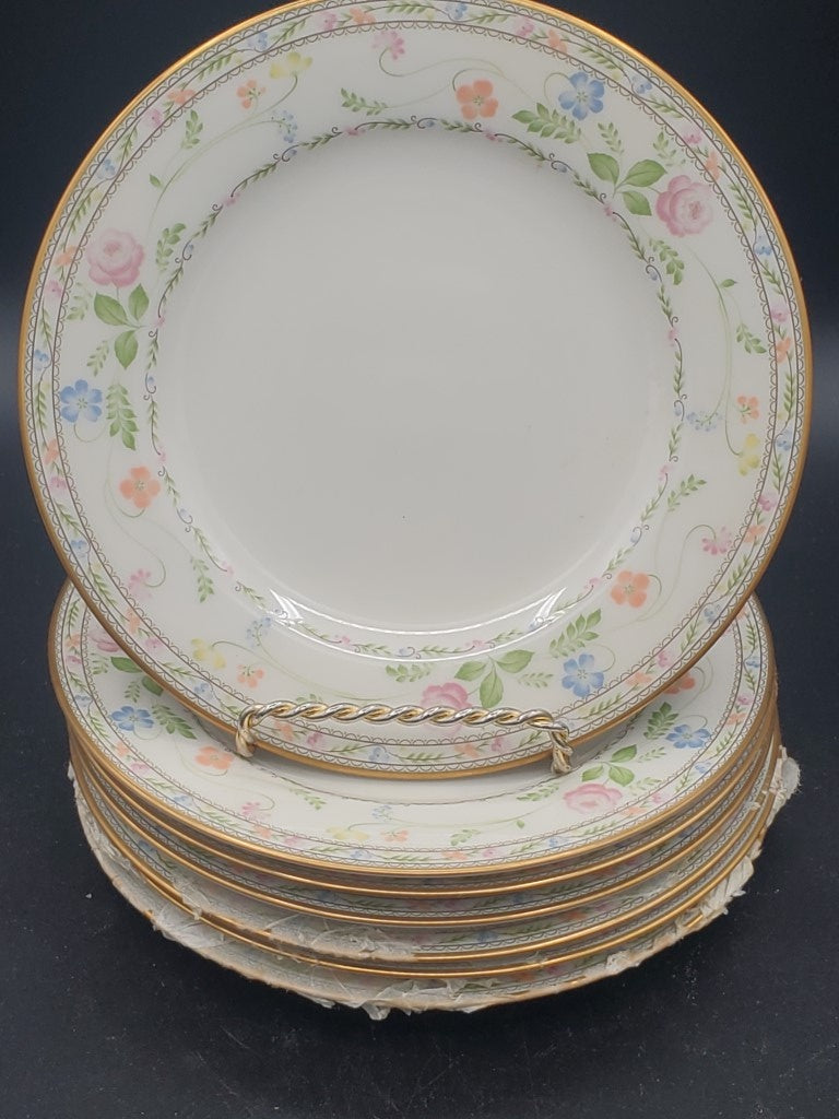 Set of 7 Noritake FInale Bread & Butter Plates LK