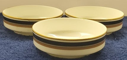 Set of 3 Mikasa Midas Fruit Bowls LK