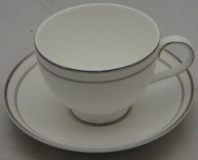 Set of 4 Royal Doulton Anthea Footed Cup & Saucer Sets