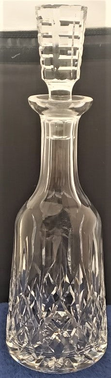 Waterford Lismore Wine Decanter with Stopper (Cut)