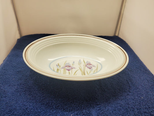 Royal Doulton Blue Iris 10" Oval Vegetable Bowl LK