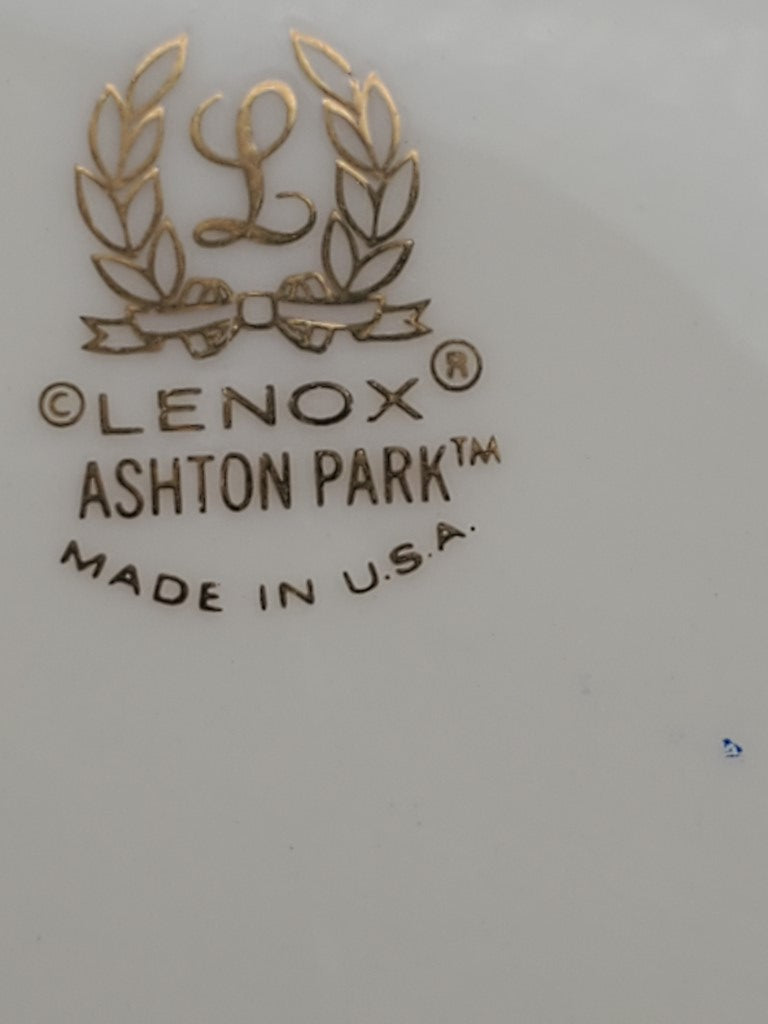 Set of 4 Lenox Ashton Park Rim Soup Bowls LK