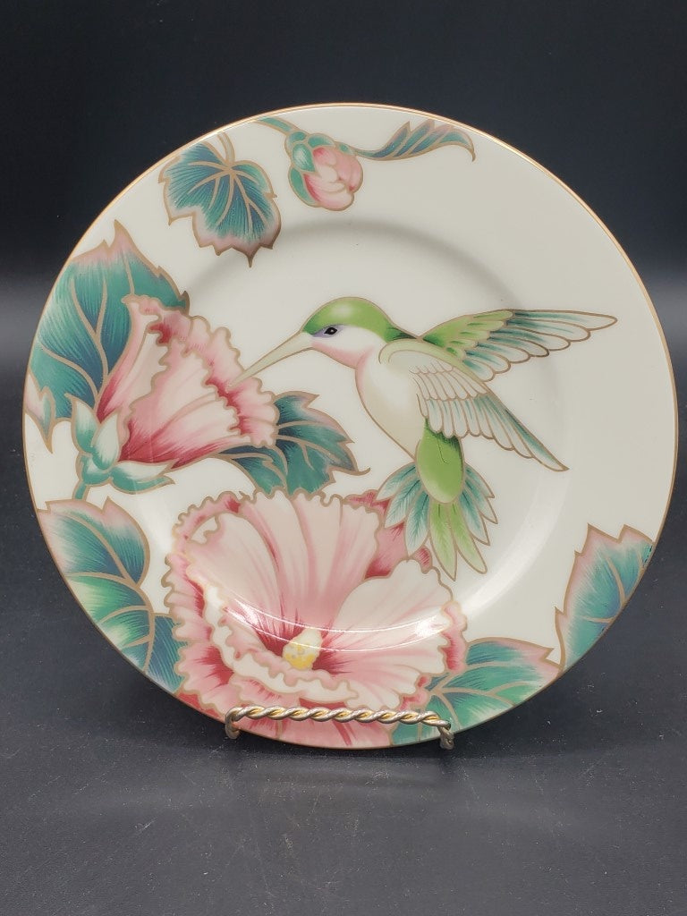 Fitz & Floyd Assorted Lot of Five Decorative Salad Plates LK