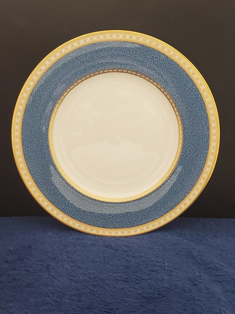 Set of 5 Wedgwood Ulander Powder Blue Dinner Plates