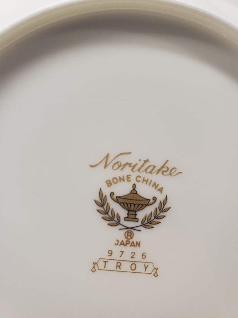 Set of 4 Noritake Troy Bread & Butter Plates LK