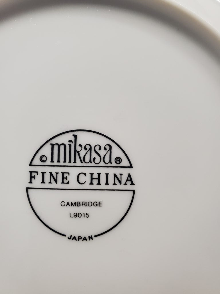 Set of 6 Mikasa Cambridge Rim Soup Bowls LK