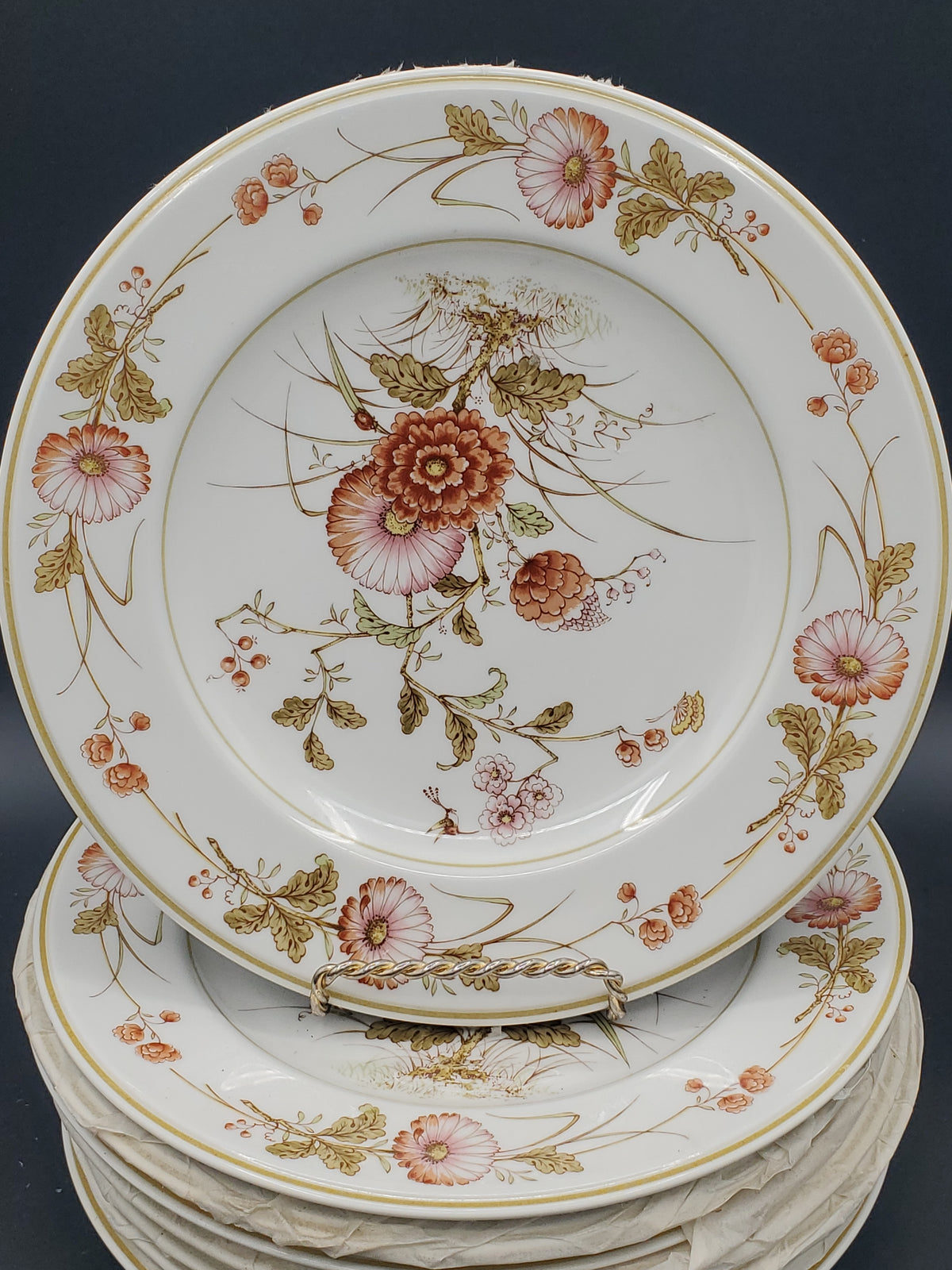 Set of 8 Noritake Hofgarten Salad Plates LK