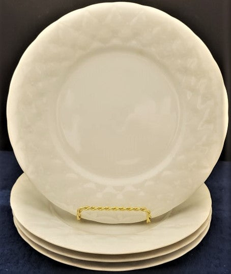 Set of 4 Denby Palladio White Salad Plates LK