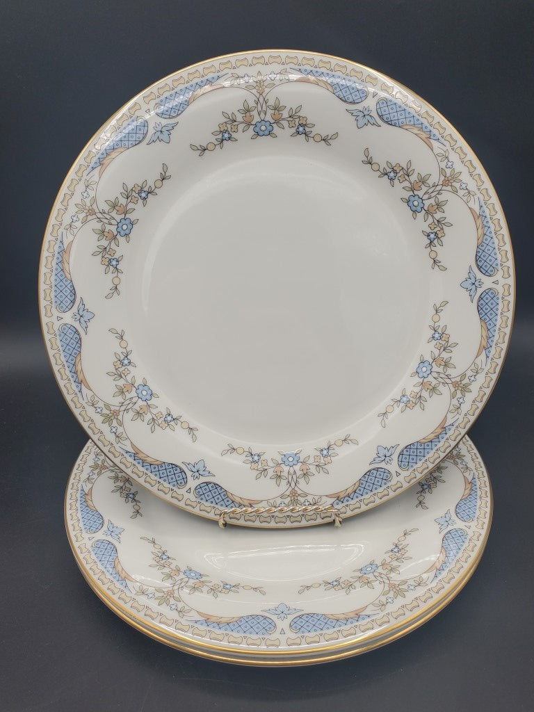Set of 3 Royal Doulton Curzon Dinner Plates LK