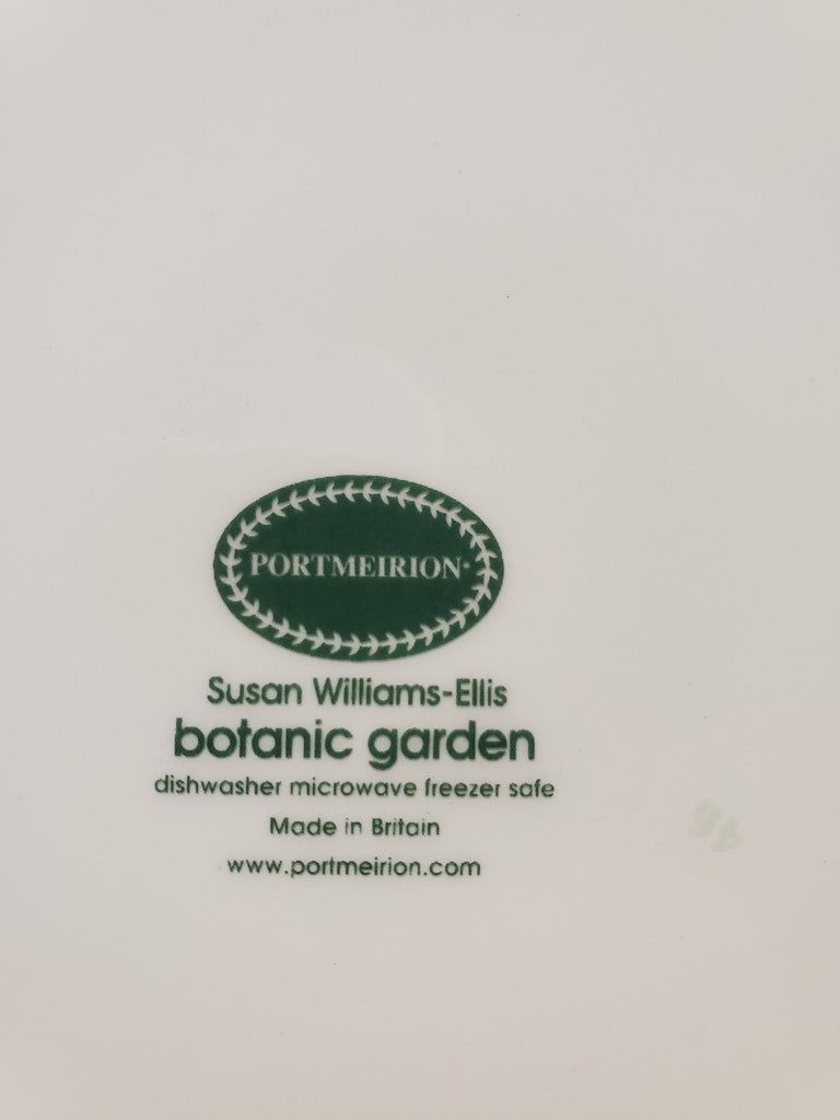 Set of 4 Portmeirion Botanic Garden Mistletoe Salad Plates