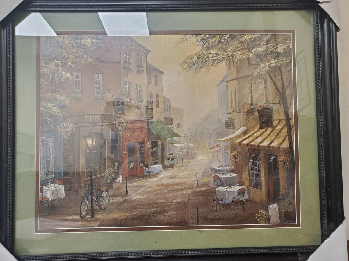 Collectable Framed Print Ruanne Manning 21" x 17" Bogey's Pub