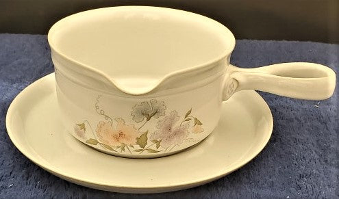 Denby Dauphine Gravy Boat & Underplate LK