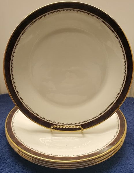 Set of 5 Royal Doulton Harrow Dinner Plates LK