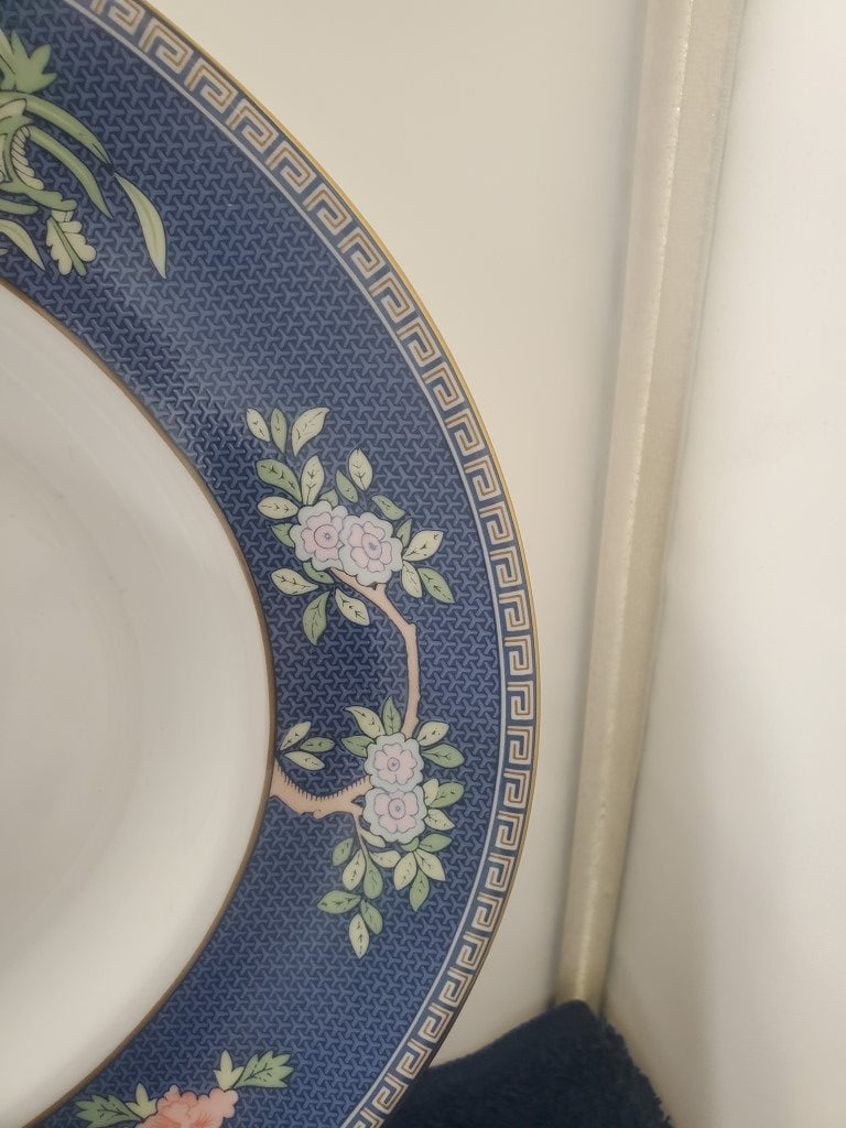 Wedgwood Blue Siam 14 Oval Serving Platter LK
