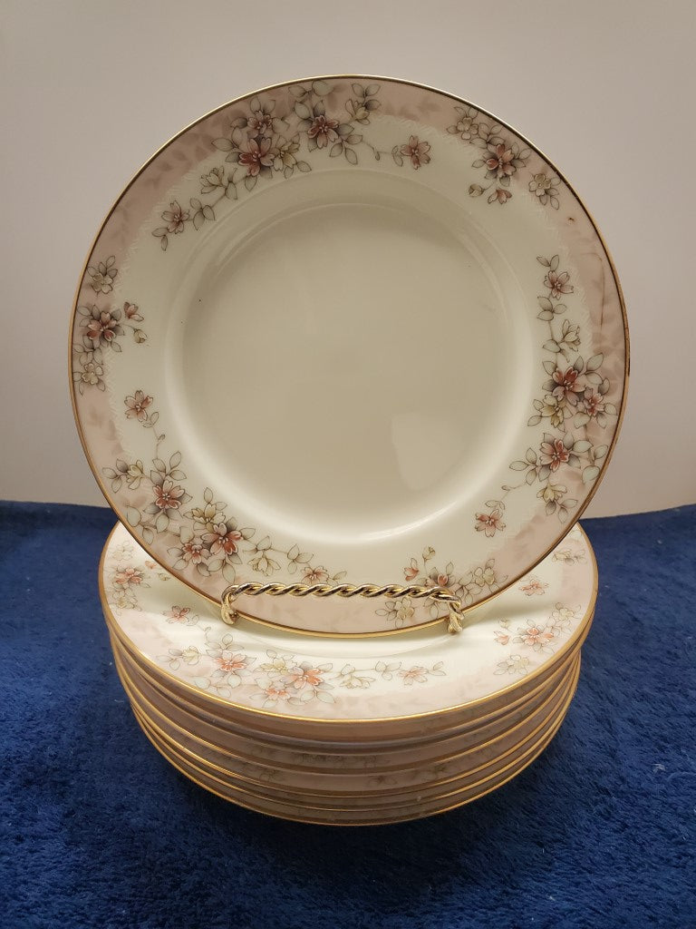 Set of 8 Noritake Parkhill Salad Plates LK