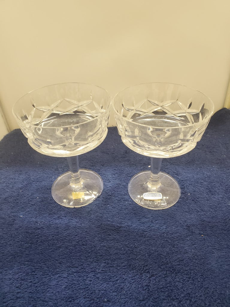 Set of 2 Gorham King Edward Champagne/Tall Sherbets LK