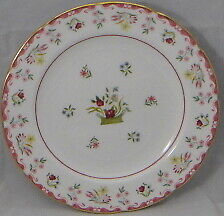 Set of 5 Wedgwood Bianca (Williamsburg Mark) Bread & Butter Plates