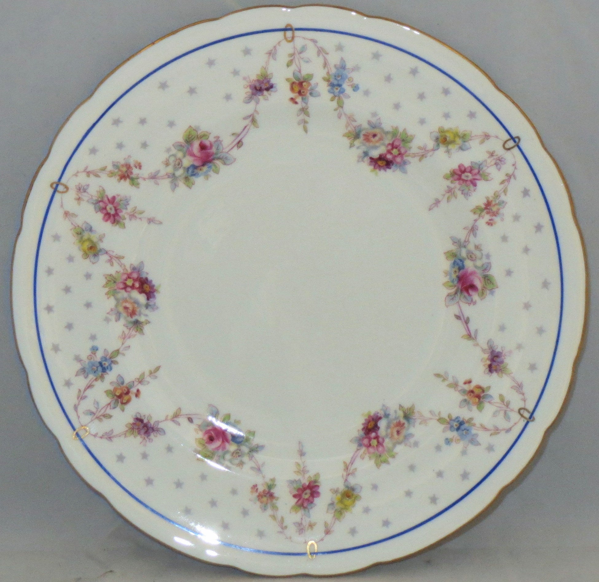 Set of 3 Royal Crown Derby Melrose Salad Plates –