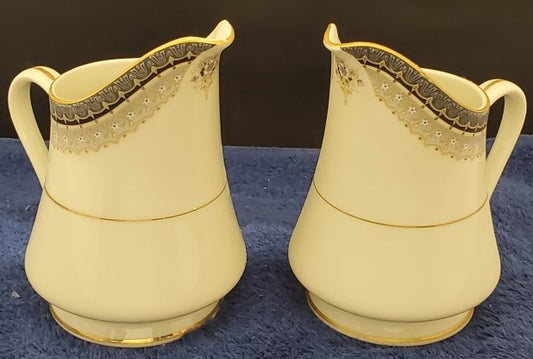 Set of 2 Mikasa Grande Ivory Creamers LK