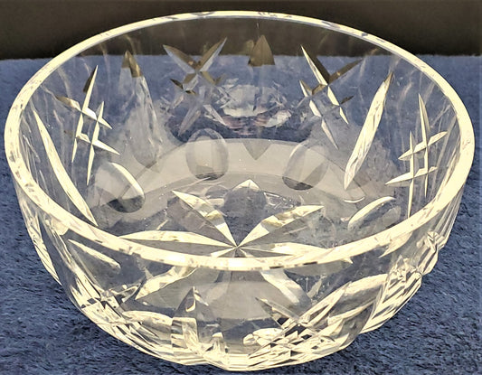 Elegant Waterford Cut Crystal 8" Bowl