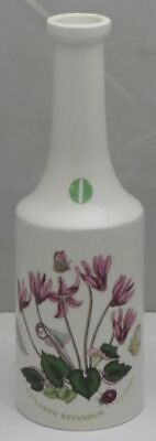 Portmeirion Botanic Garden Oil cruet, no stopper (Cyclamen)