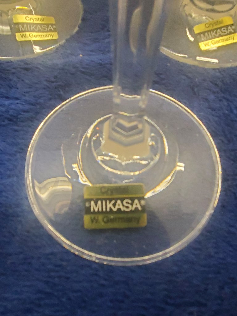 Set of 3 Mikasa Briarcliffe Water Goblets LK
