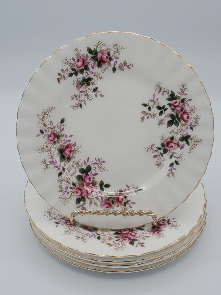 Set of 5 Royal Albert Lavender Rose Bread & Butter Plates LK