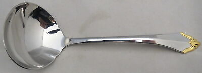 Oneida Golden Kenwood (Stainless-Gold) Solid Gravy Ladle