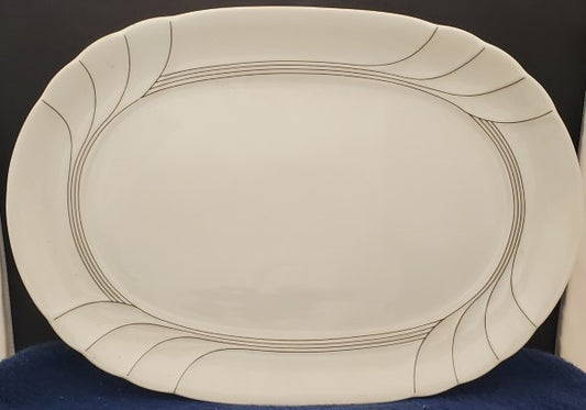 Mikasa Fleetwood 14" Oval Serving Plate LK