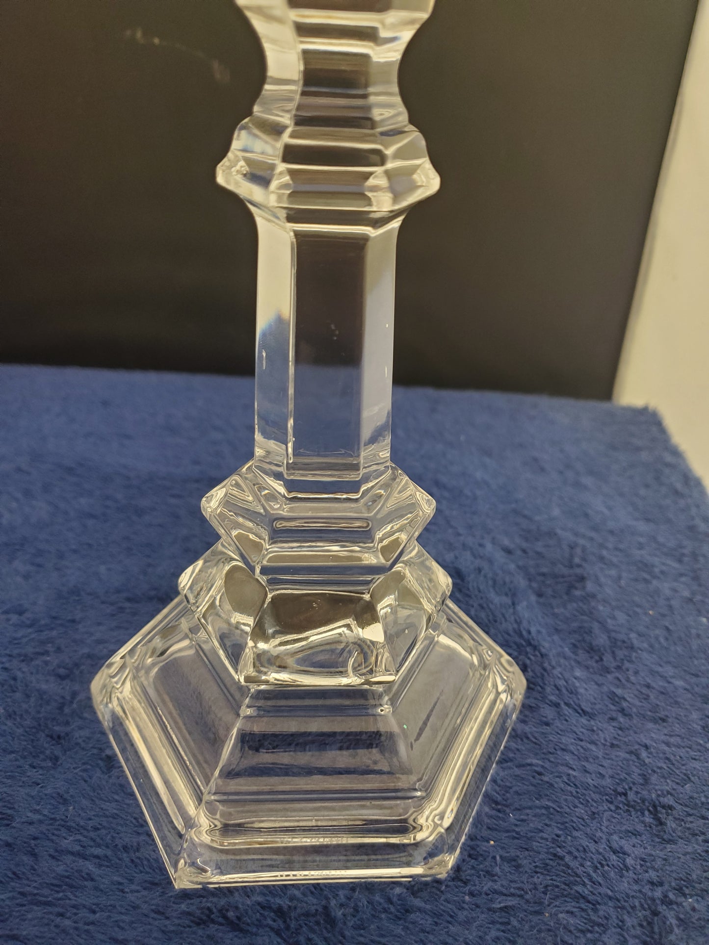 Set of 2 Tiffany Plymouth 8" Candlesticks
