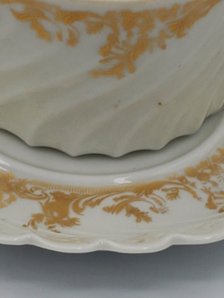 Set of 4 Haviland Ladore Cup & Saucer Sets LK