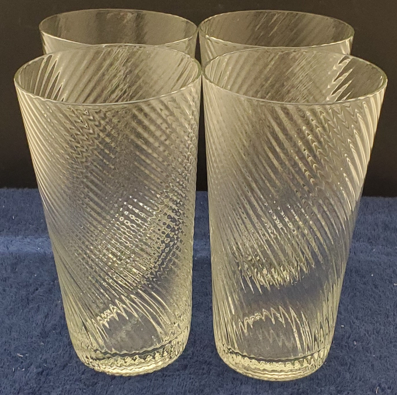 Set of 4 Impulse Roma Clear Highball Glasses –