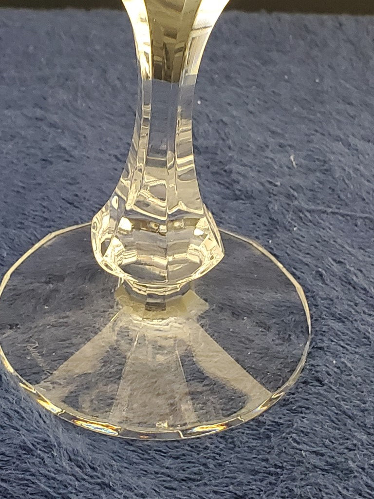 Set of 4 Baccarat Monaco Claret Wines