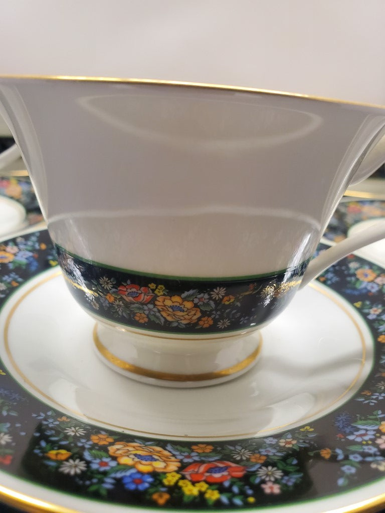 Set of 6 Oxford Sutton Place Cup & Saucer Sets LK