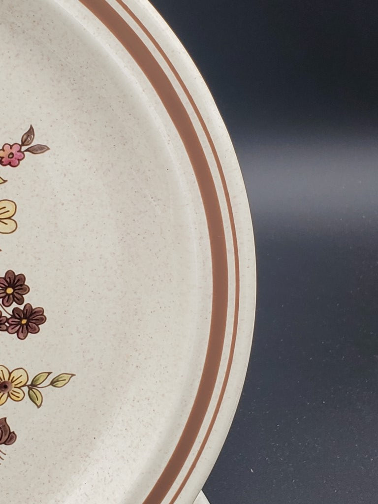 Set of 4 Royal Doulton Gaiety Dinner Plates LK
