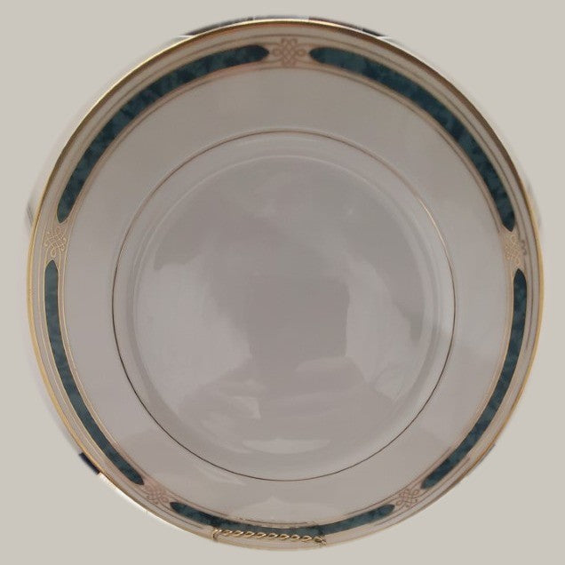 Set of 2 Gorham Regalia Court Teal Salad Plates