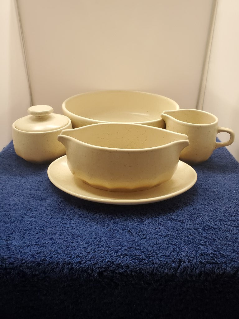 Mikasa Speckled Biscuit Hostess Set