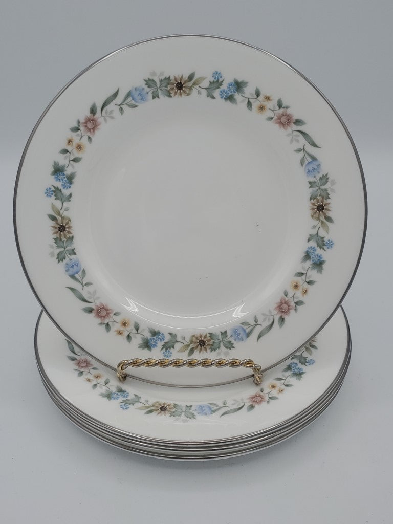 Set of 6 Royal Doulton Pastorale Salad Plates LK