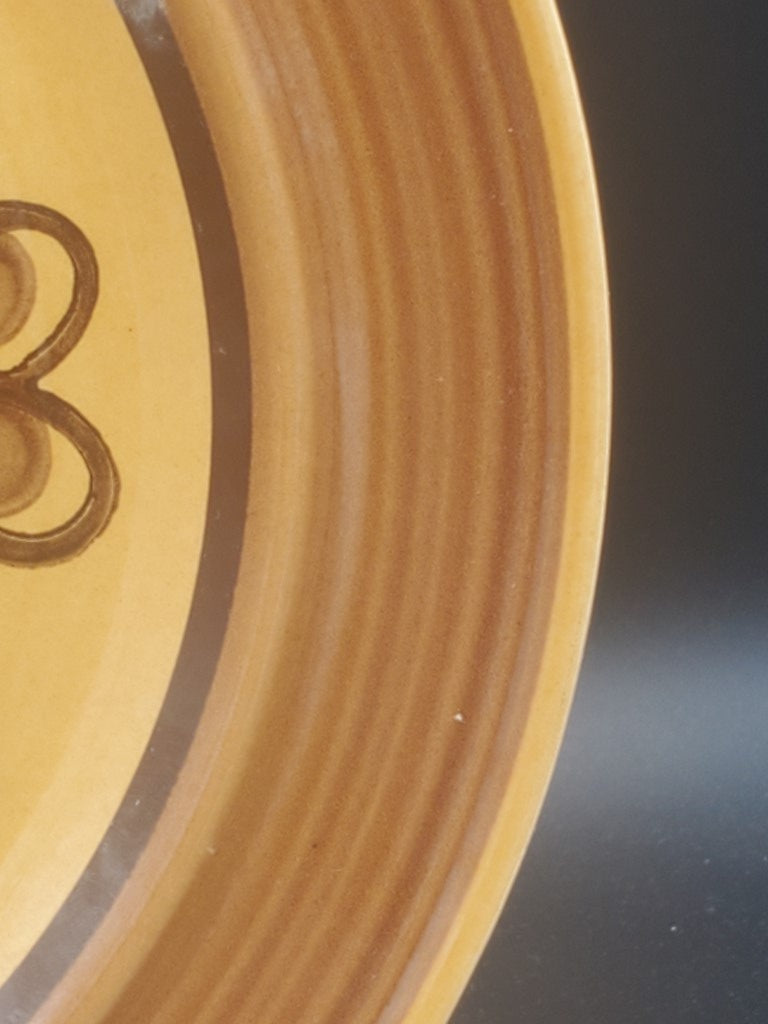Set of 7 Metlox Poppytrail Vernon Carmel Dinner Plates LK